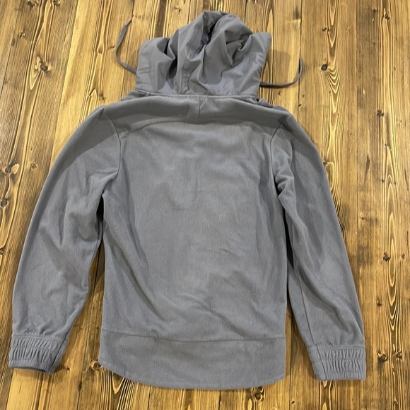Fleece Pullover Sweatshirt 1/2 Zip Gray Small S - Barely Worn!! - Picture 7 of 7